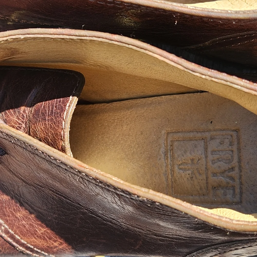 Frye Oliver Leather Chukka Boots 10.5 - Picture 7 of 9